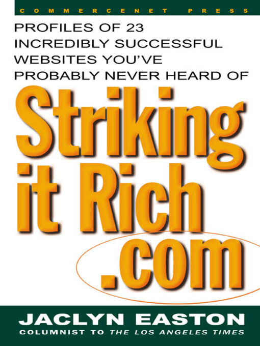 Title details for StrikingitRich.com by Jaclyn Easton - Available